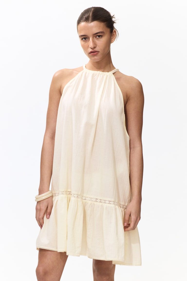Sleeveless Cotton Beach Dress