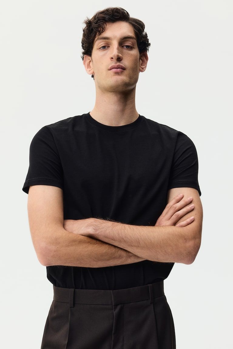Slim Fit Pima Cotton T-shirt