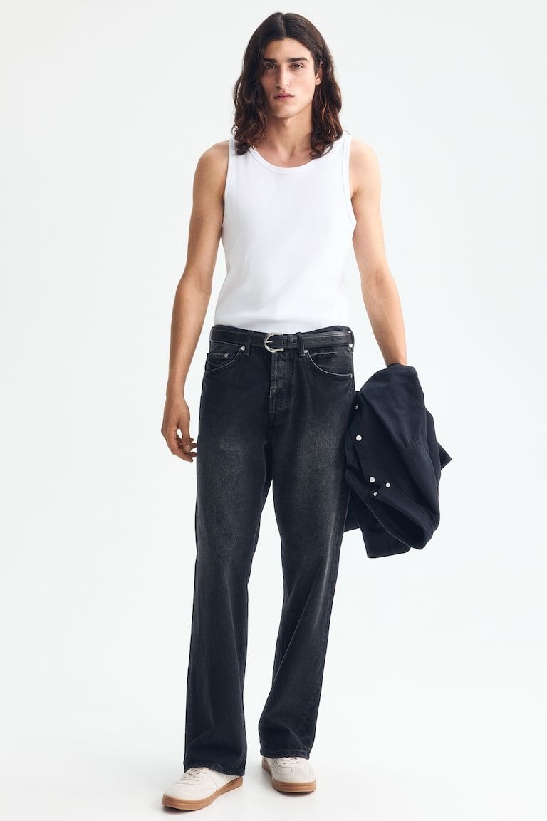 Slim-Fit Ribbed Tank Top