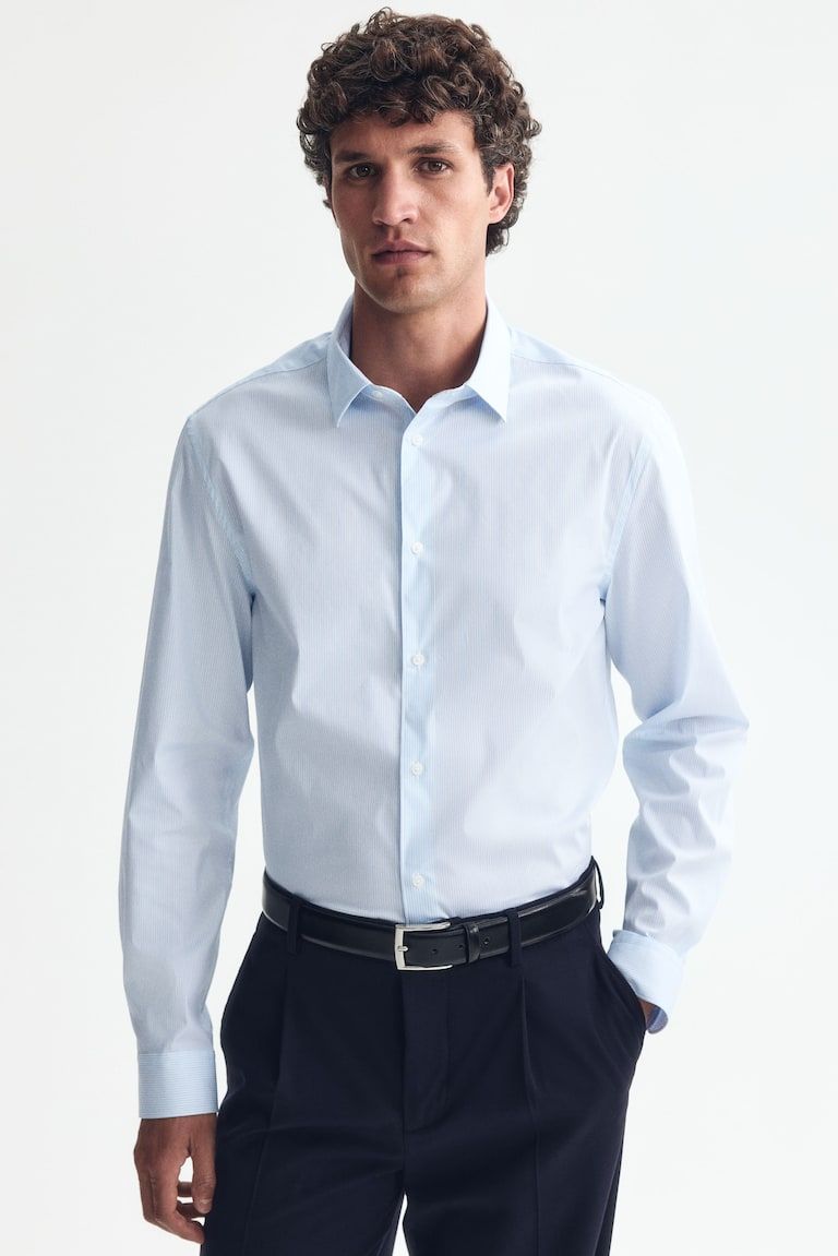 Slim-Fit Stretch Shirt