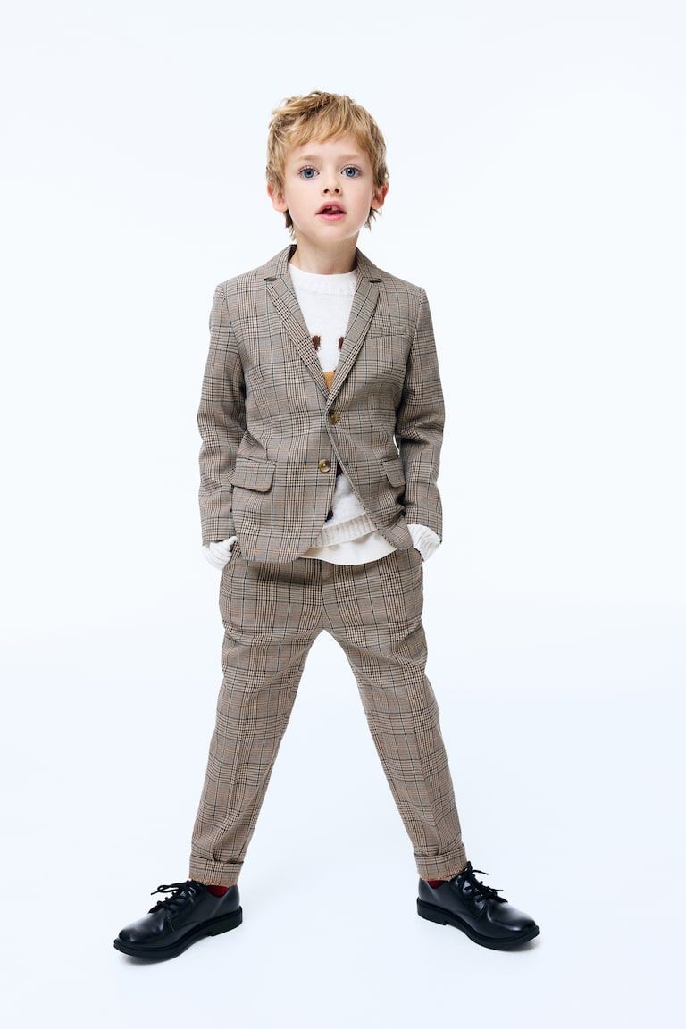 Slim Fit Suit Pants