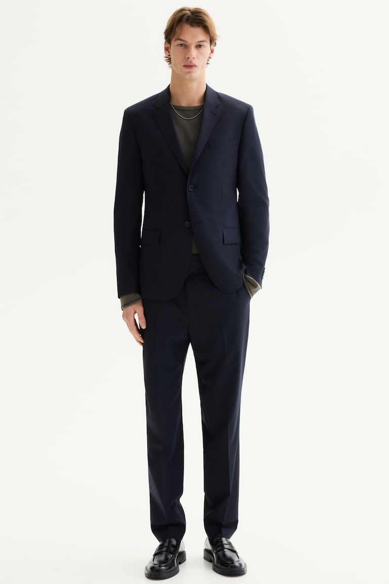 Slim Fit Suit Pants