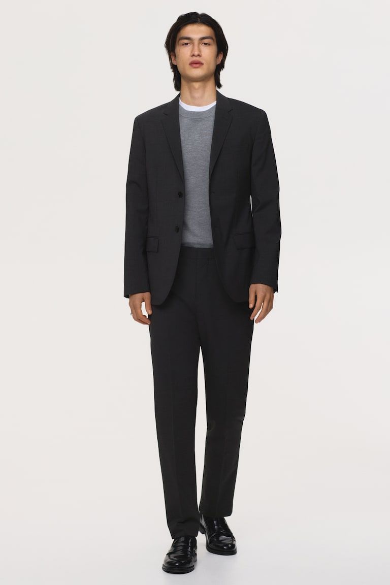 Slim Fit Suit Pants