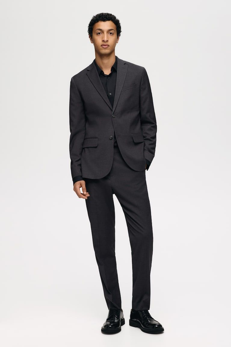Slim-Fit Suit Pants