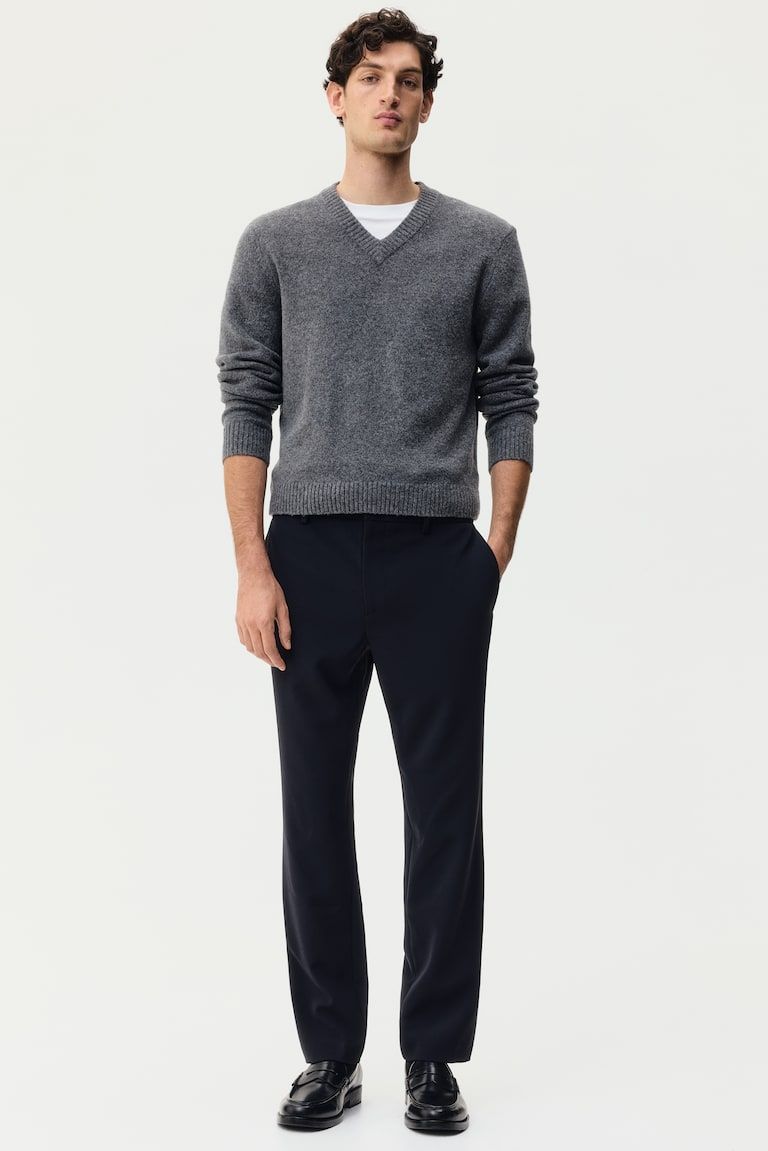 Slim-Fit Tailored Pants