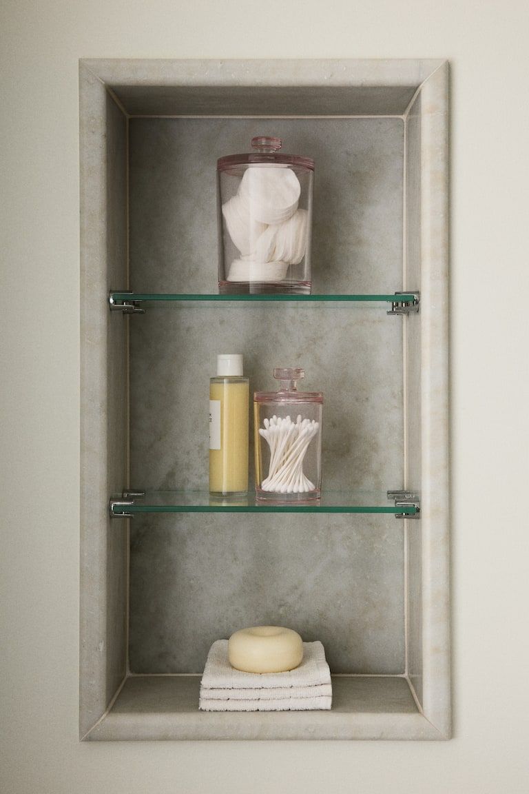 Slim Glass Jar with Lid