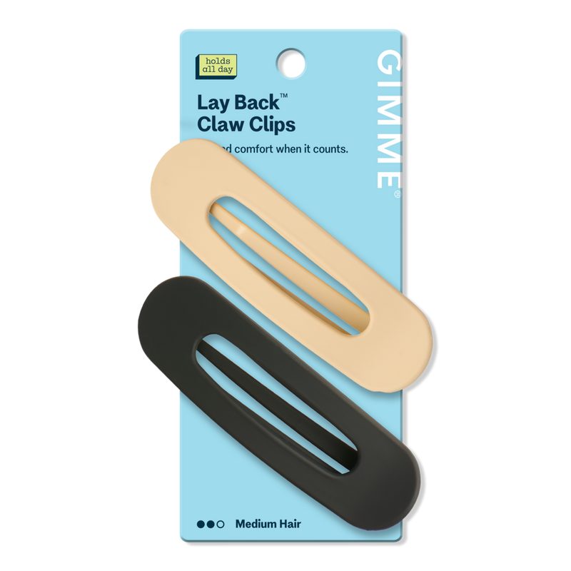 Slim Lay Flat Claw Clip for Medium Hair