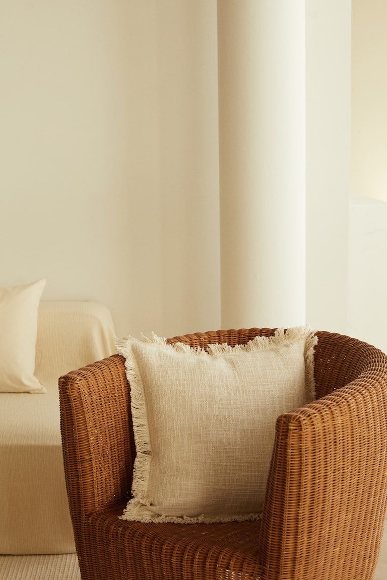Slub-Weave Cushion Cover