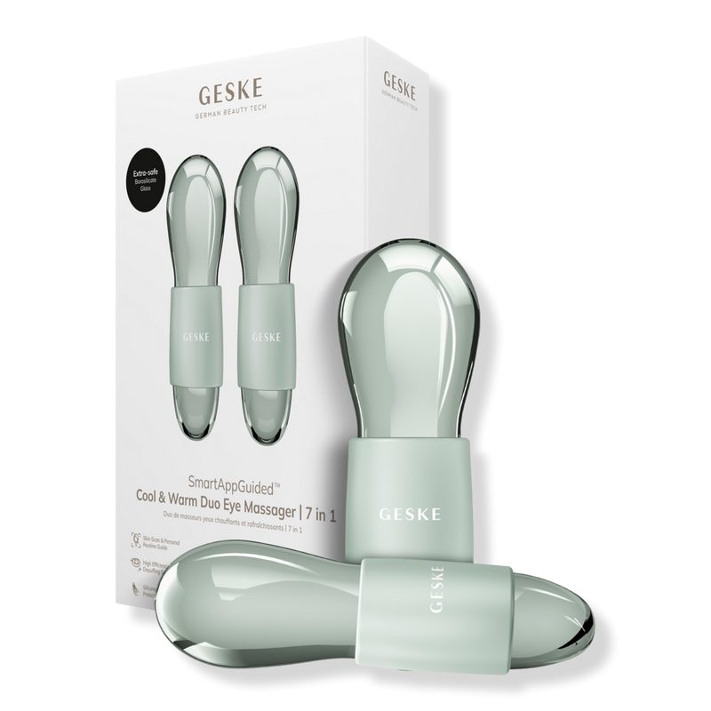 SmartAppGuided Cool & Warm Duo Eye Massager | 7 in 1 - Green