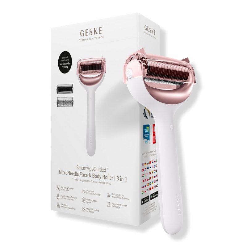 SmartAppGuided MicroNeedle Face & Body Roller | 8 in 1 - Starlight
