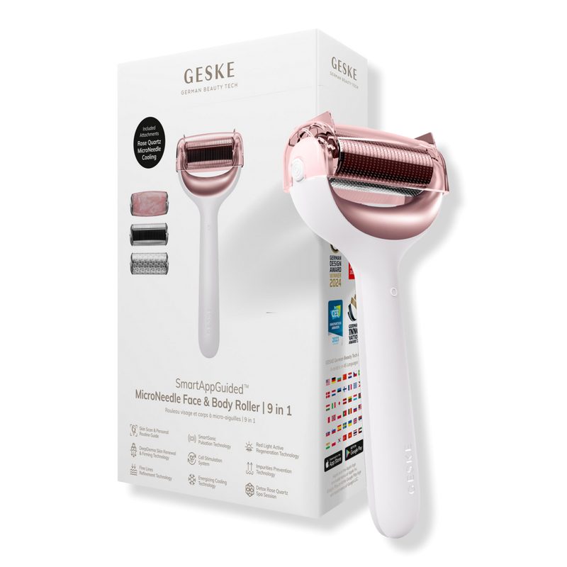 SmartAppGuided MicroNeedle Face & Body Roller | 9 in 1 - Starlight
