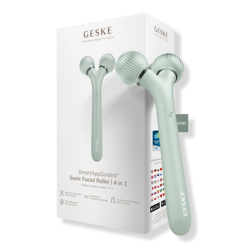 SmartAppGuided Sonic Facial Roller | 4 in 1 - Green