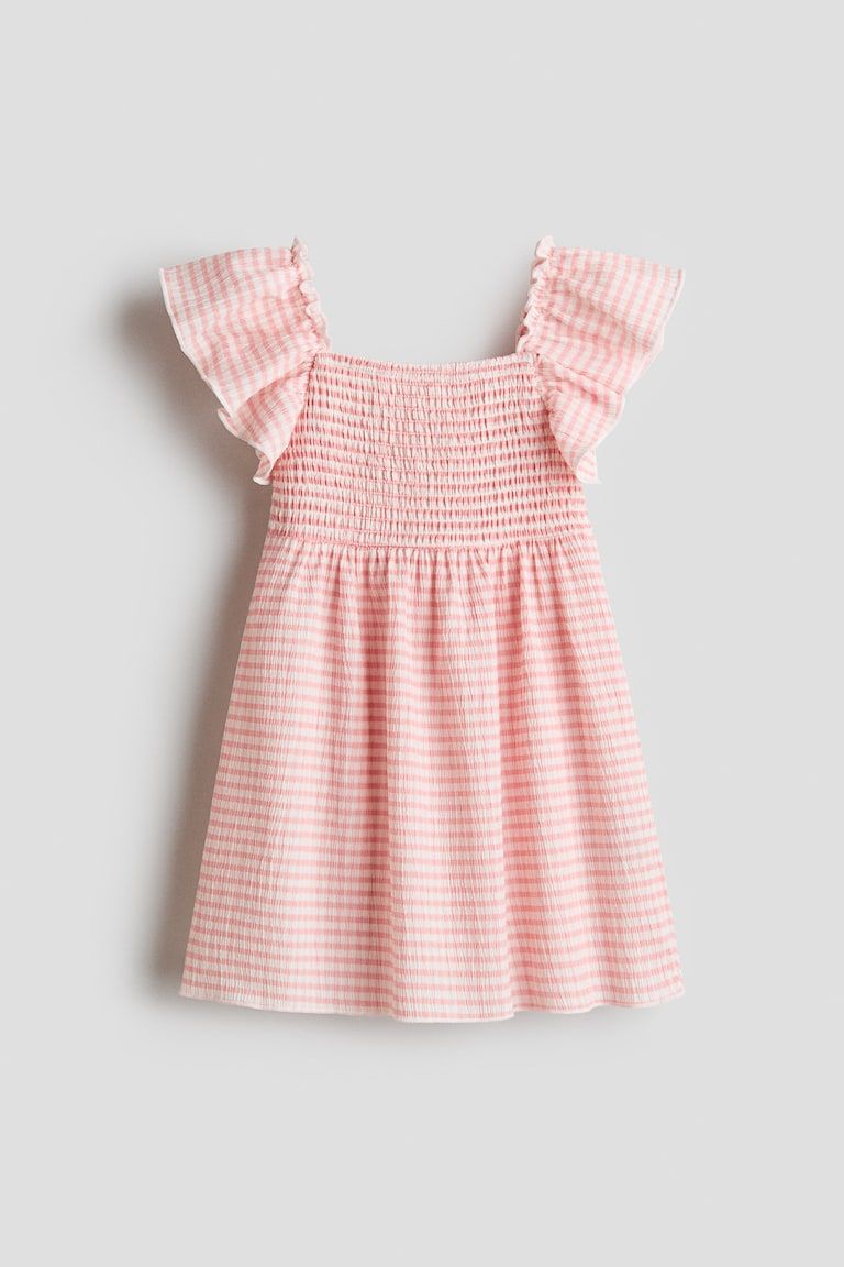 Smocked Cotton Dress