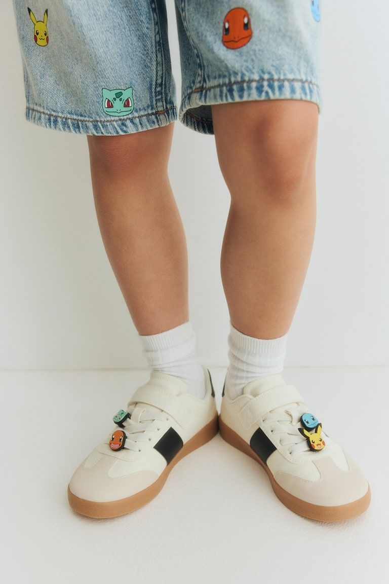 Sneakers with Appliqués