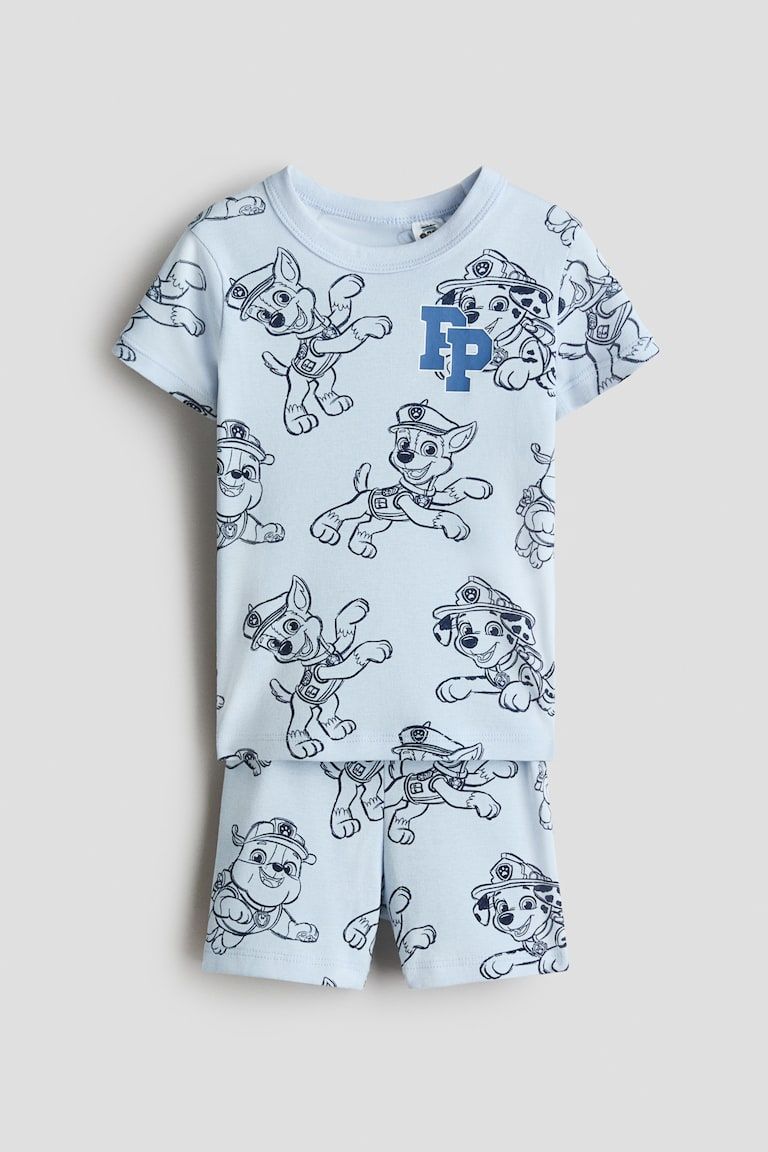 Snug Fit Cotton Jersey Pajamas