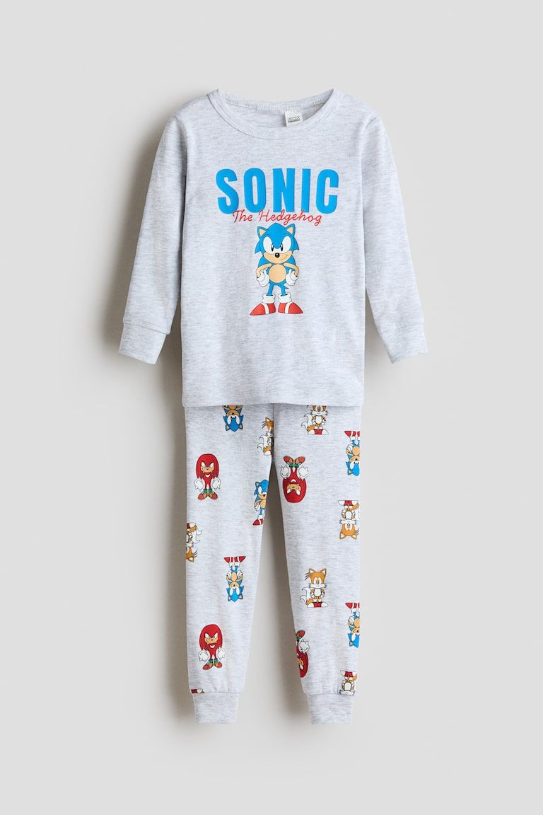Snug Fit Cotton Jersey Pajamas