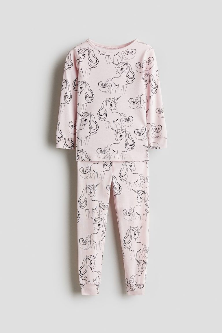 Snug Fit Cotton Jersey Pajamas