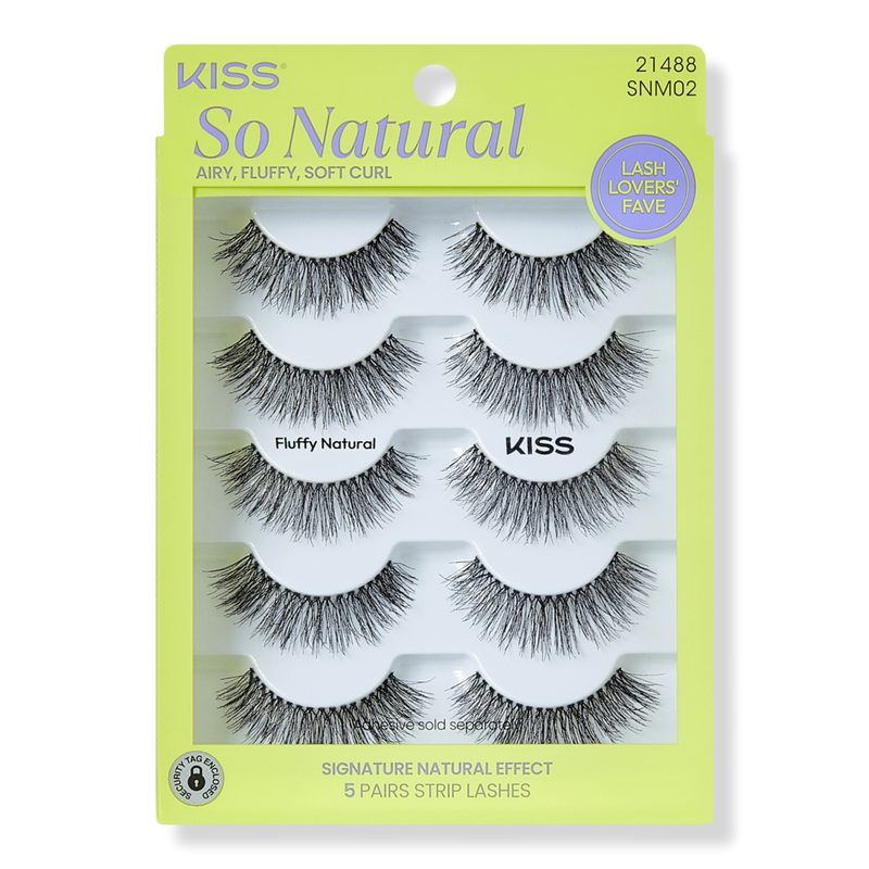 So Natural False Eyelashes - Fluffy Natural