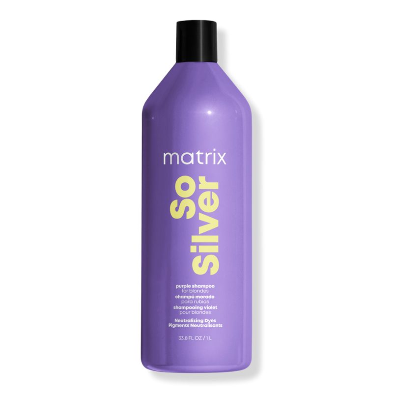 So Silver Purple Shampoo for Blonde Hair - 33.8 oz (Jumbo)