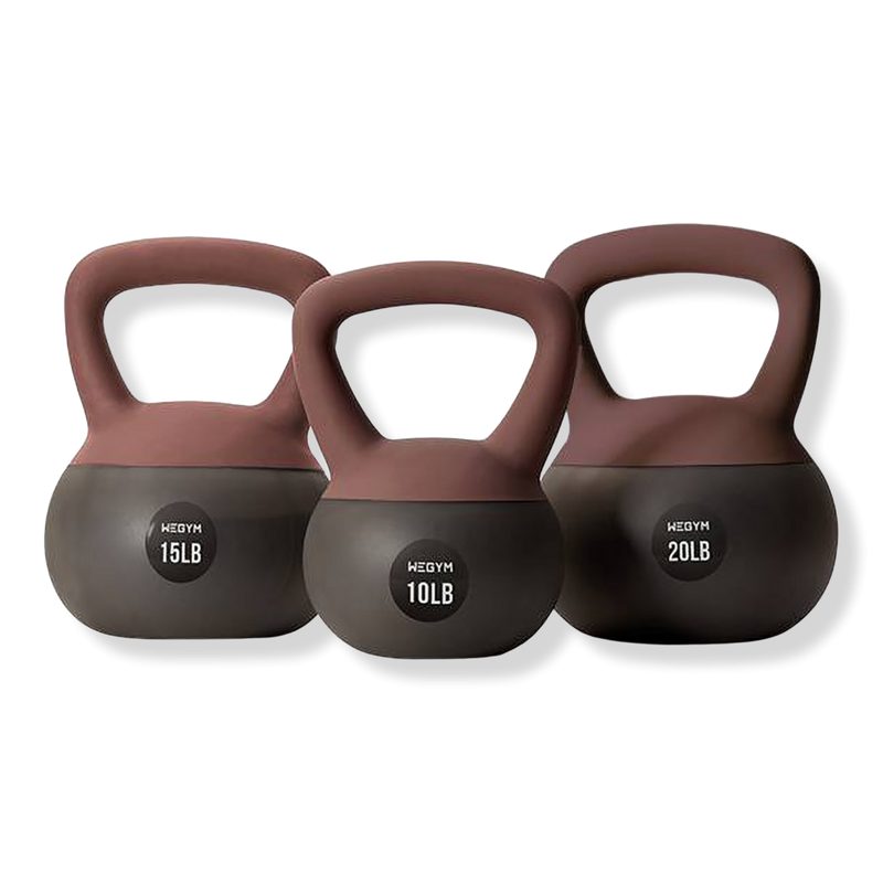 Soft Kettlebell Set - Rose