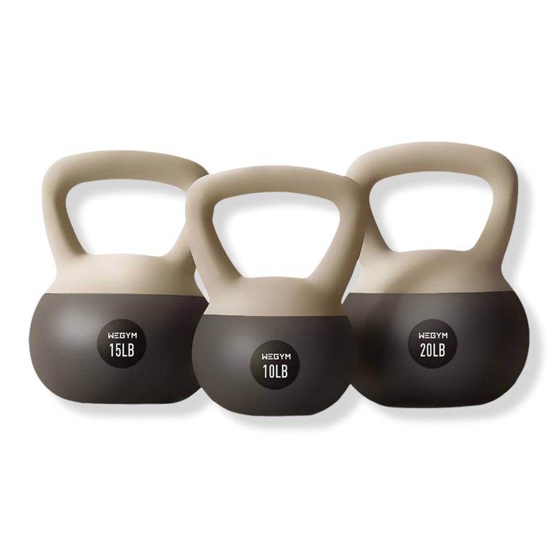 Soft Kettlebell Set - Sandstone