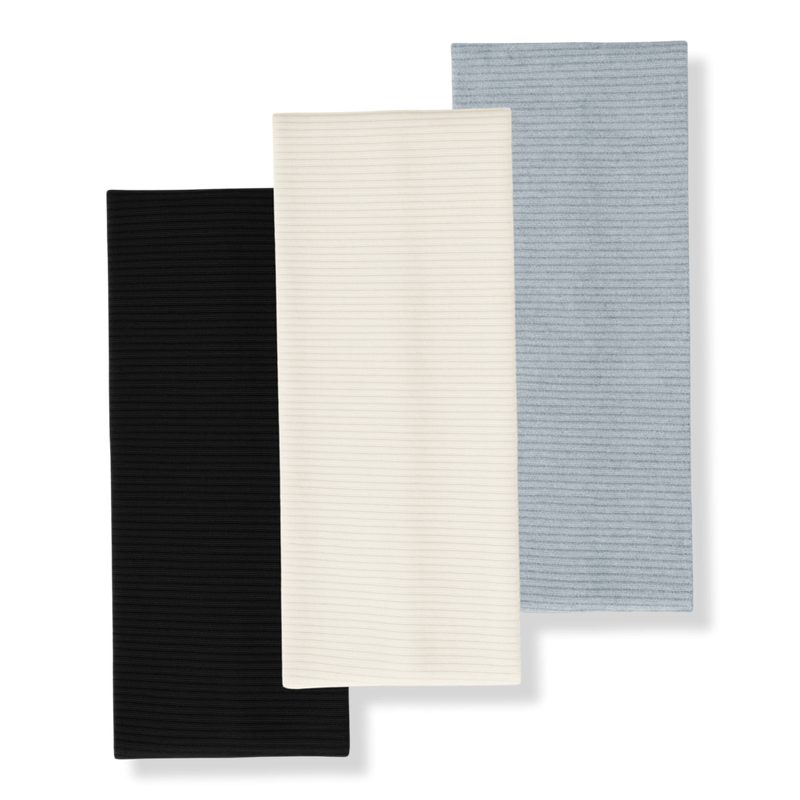 Soft Stretch Ribbed Headband - Classic Neutrals