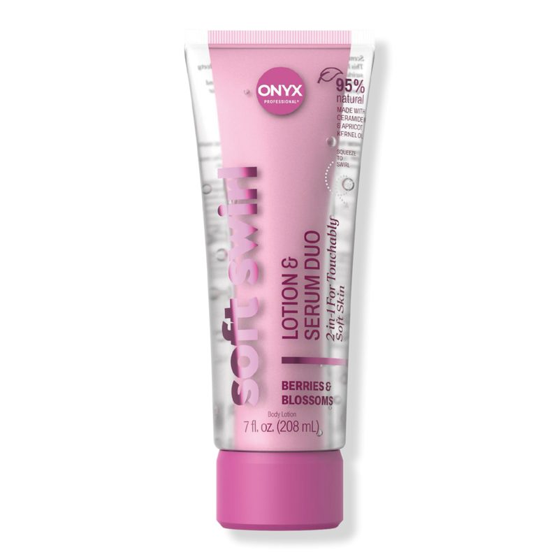 Soft Swirl Body Lotion and Serum Duo - Berries and Blossoms