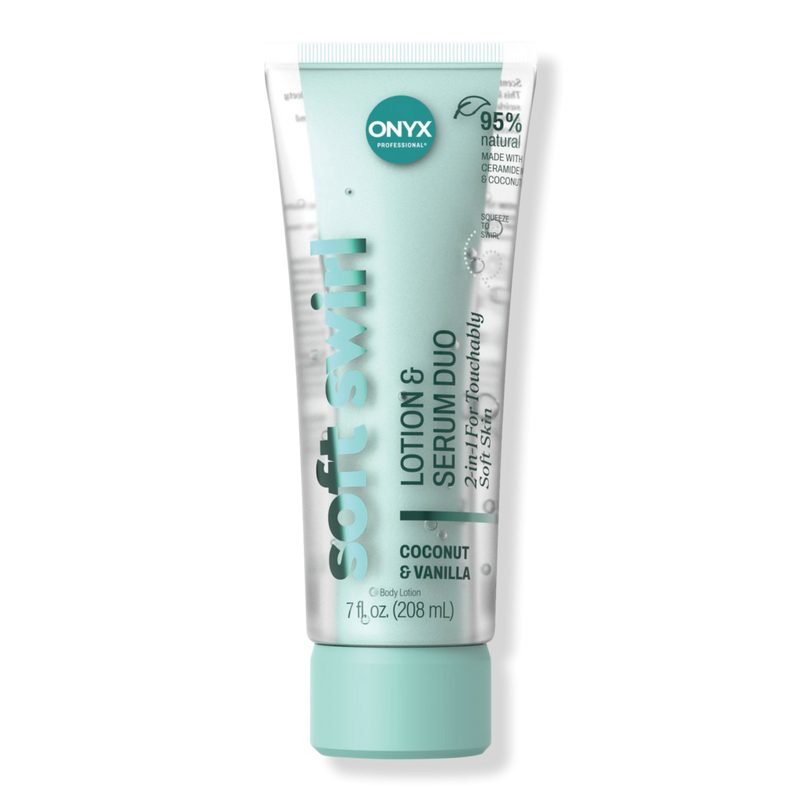 Soft Swirl Body Lotion and Serum Duo - Coconut and Vanilla