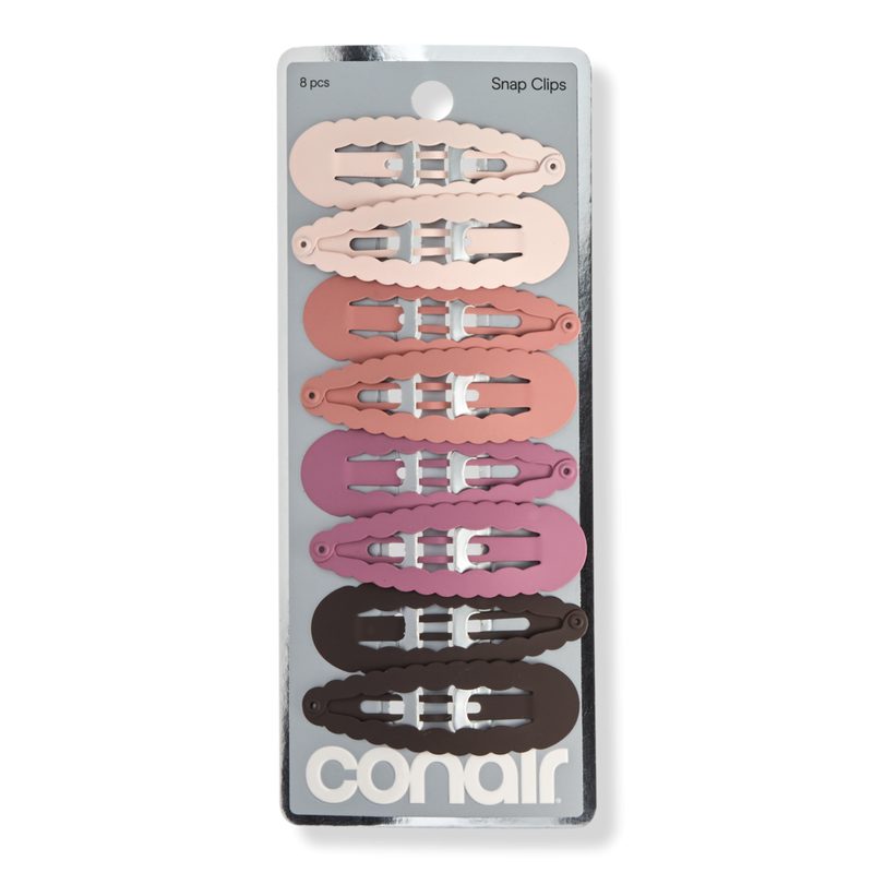 Soft-Touch Wavy Snap Clips