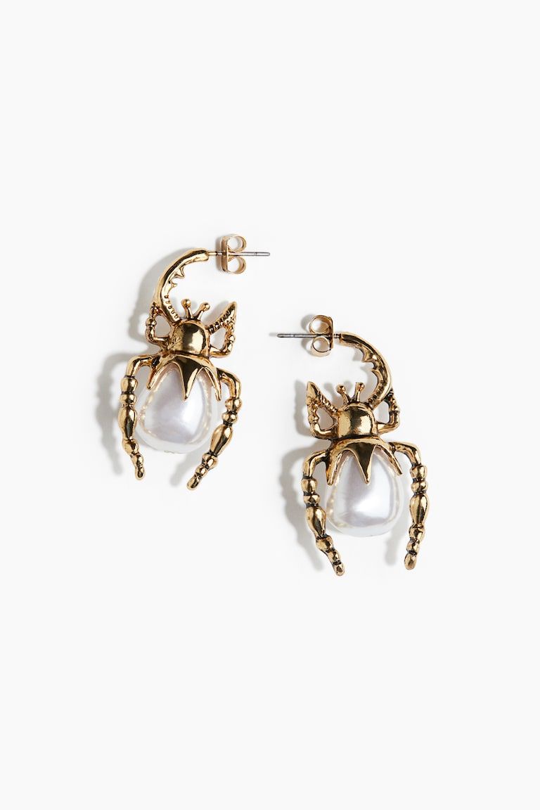 Spider-Shaped Earrings