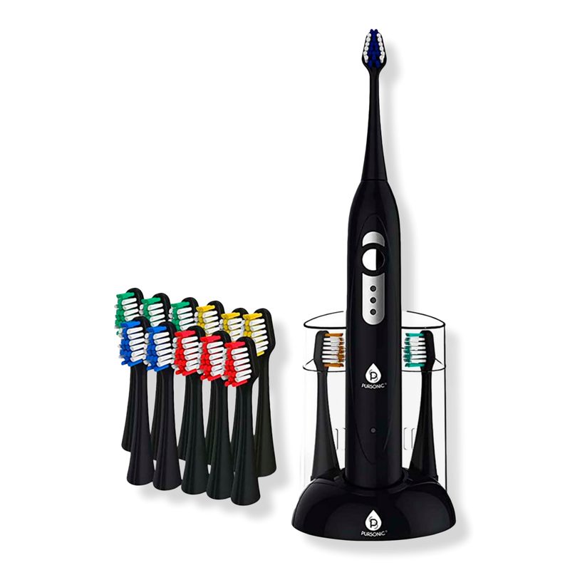SPM Electric Movement Rechargeable Electric Toothbrush - Black