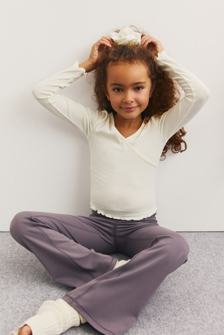 Sports Wrapover Top