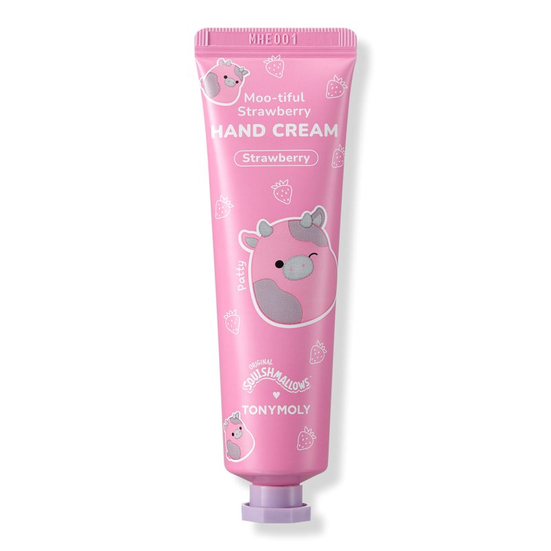 Squishmallows Hydrating Hand Cream - Pattys Moo-tiful Strawberry