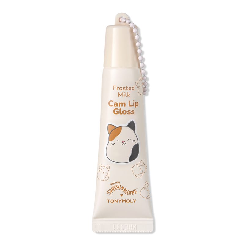 Squishmallows Key Chain High Shine Lip Gloss - Cam Frosted Milk