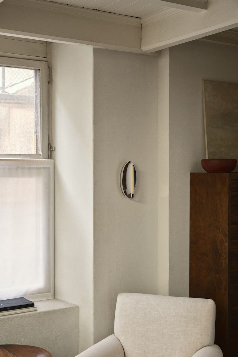 Stainless Steel Candle Sconce