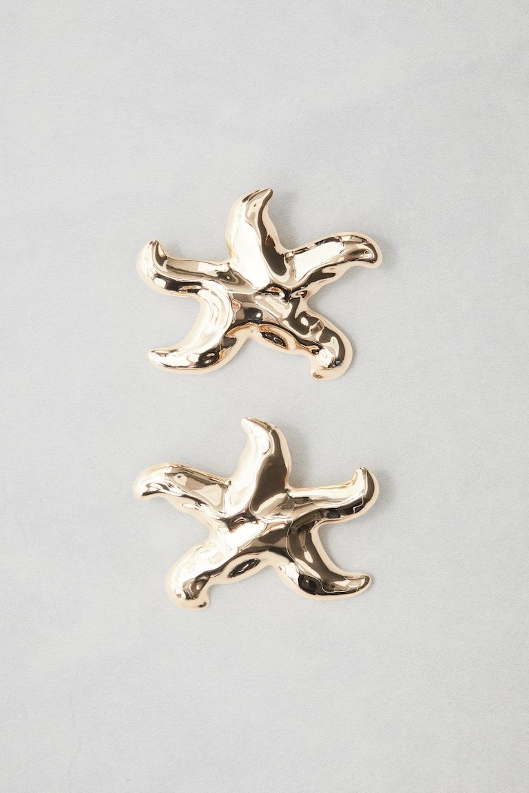 Starfish-Shaped Earrings