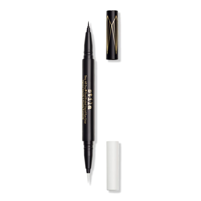 Stay All Day Dual-Ended Waterproof Liquid Eyeliner - Intense Black / Snow