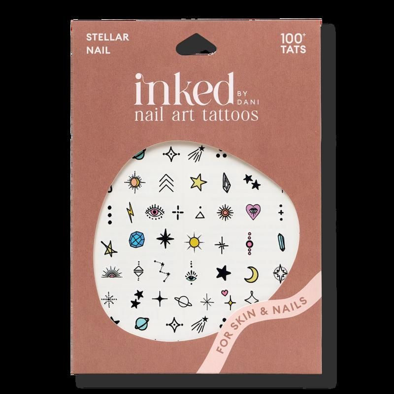 Stellar Nail Art Tattoo Pack