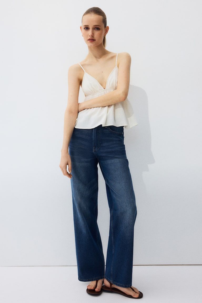 Straight High Jeans