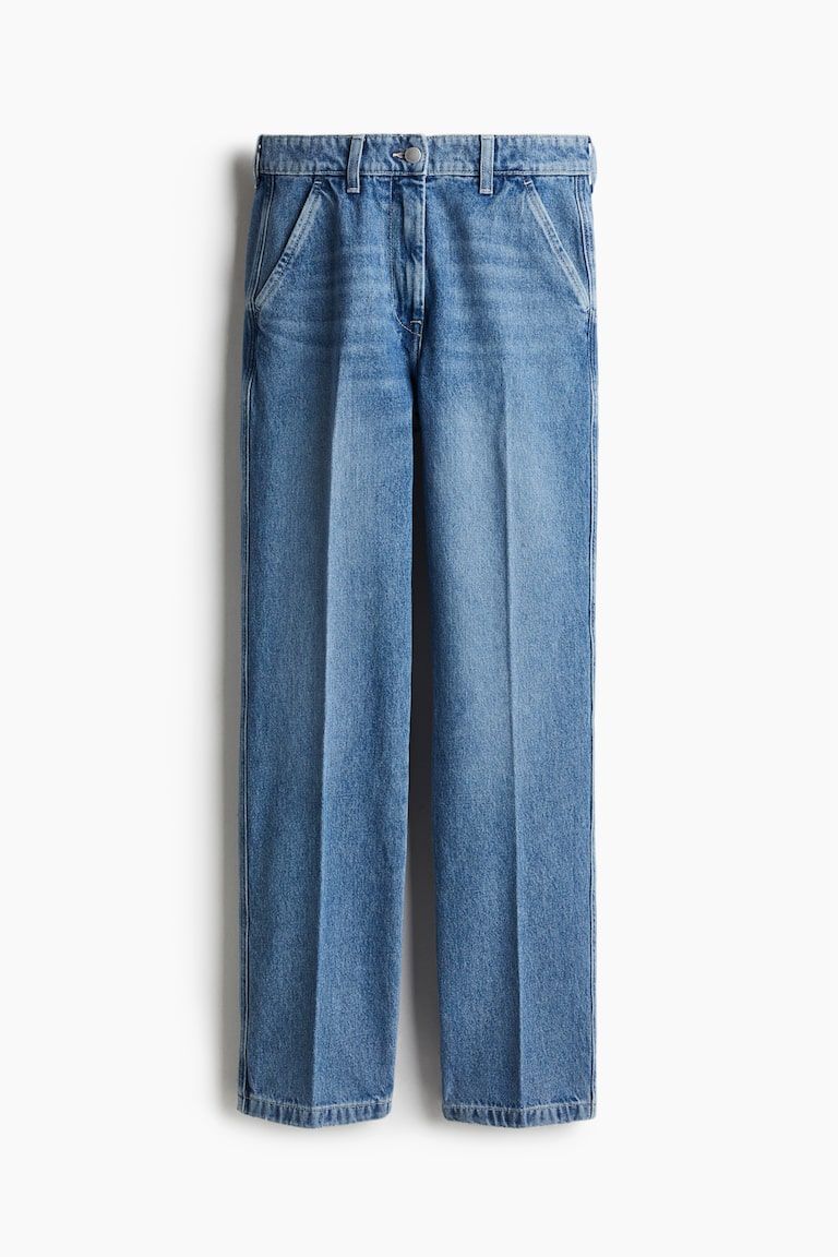 Straight High Jeans