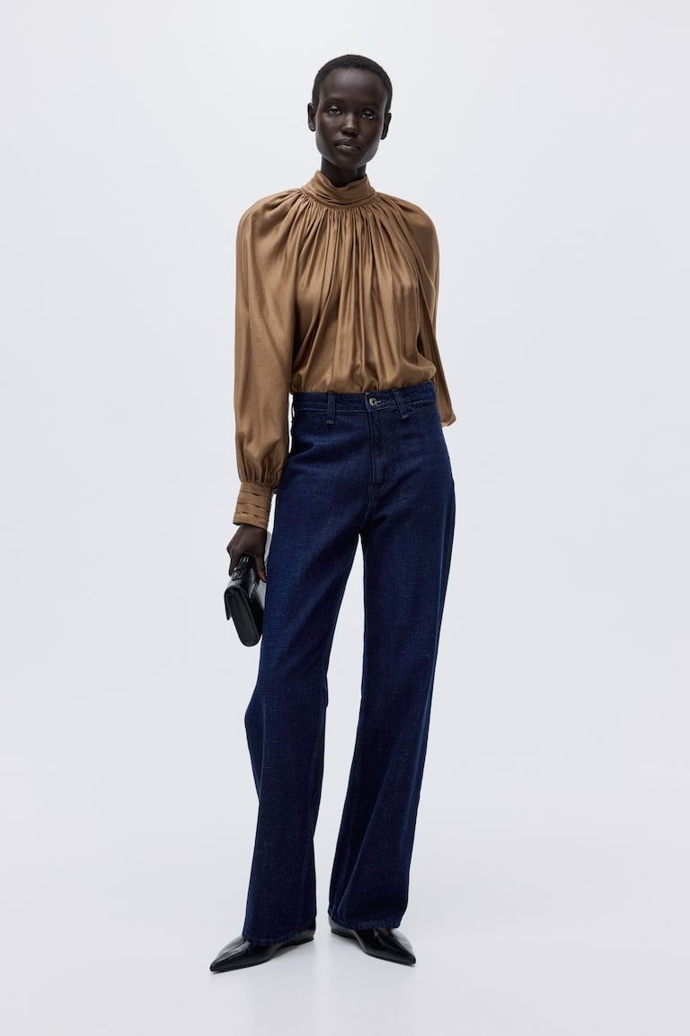 Straight High Jeans