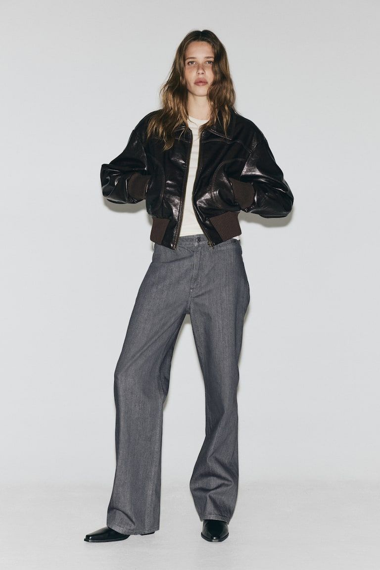 Straight High Jeans
