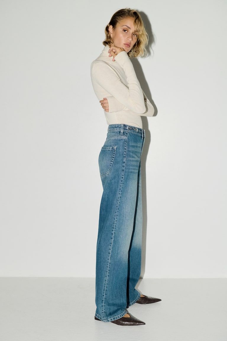Straight High Jeans