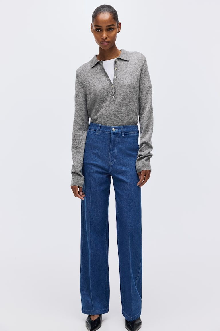 Straight High Jeans