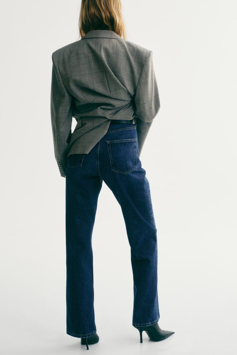 Straight High Jeans