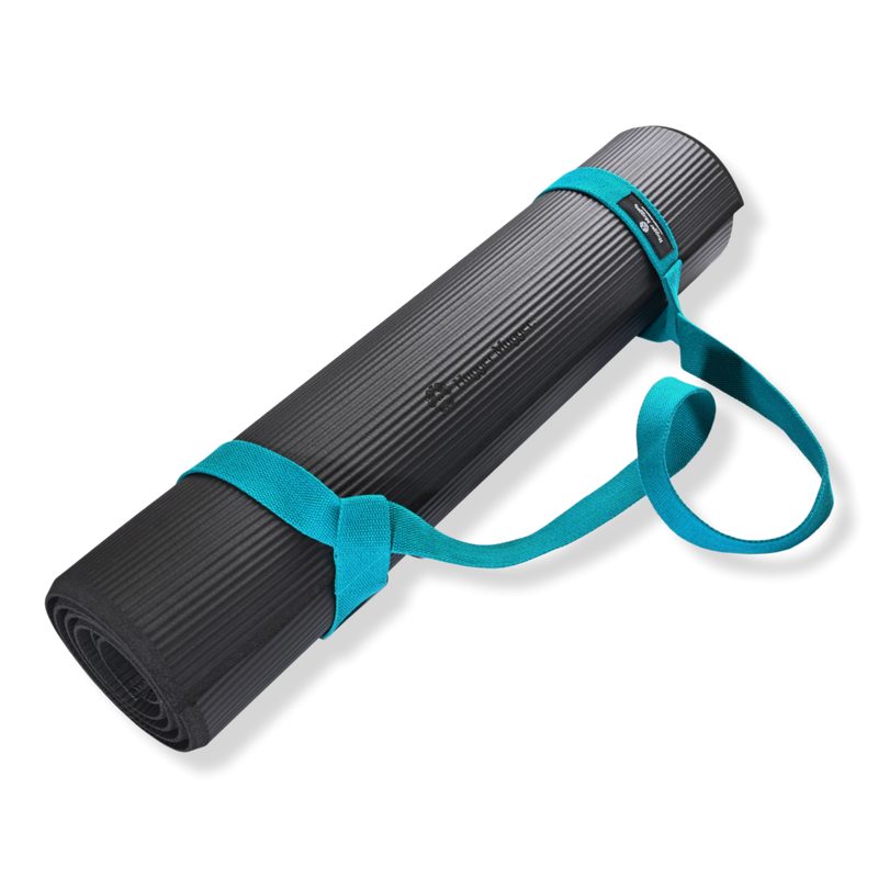 Strap Sling Yoga Mat Carrier - Peacock