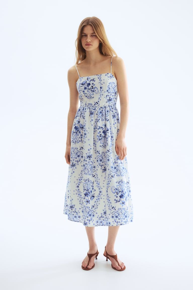 Strappy Midi Dress