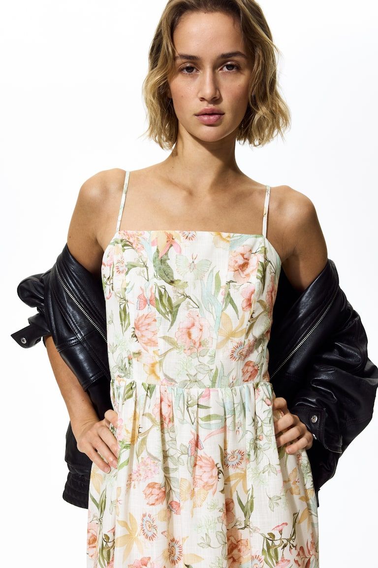 Strappy Midi Dress