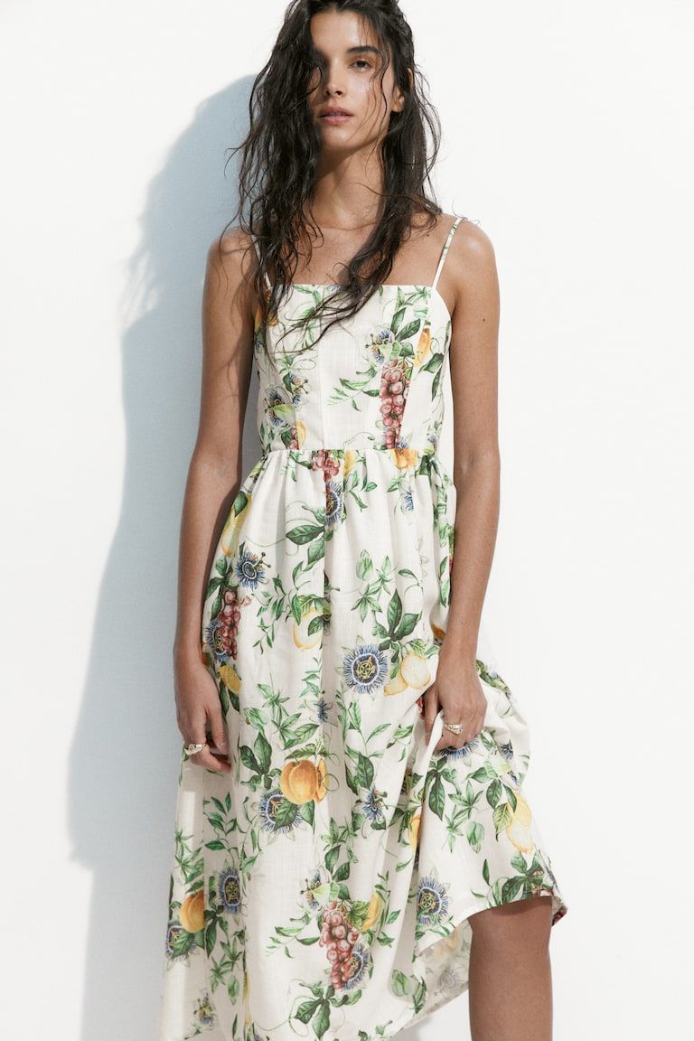 Strappy Midi Dress