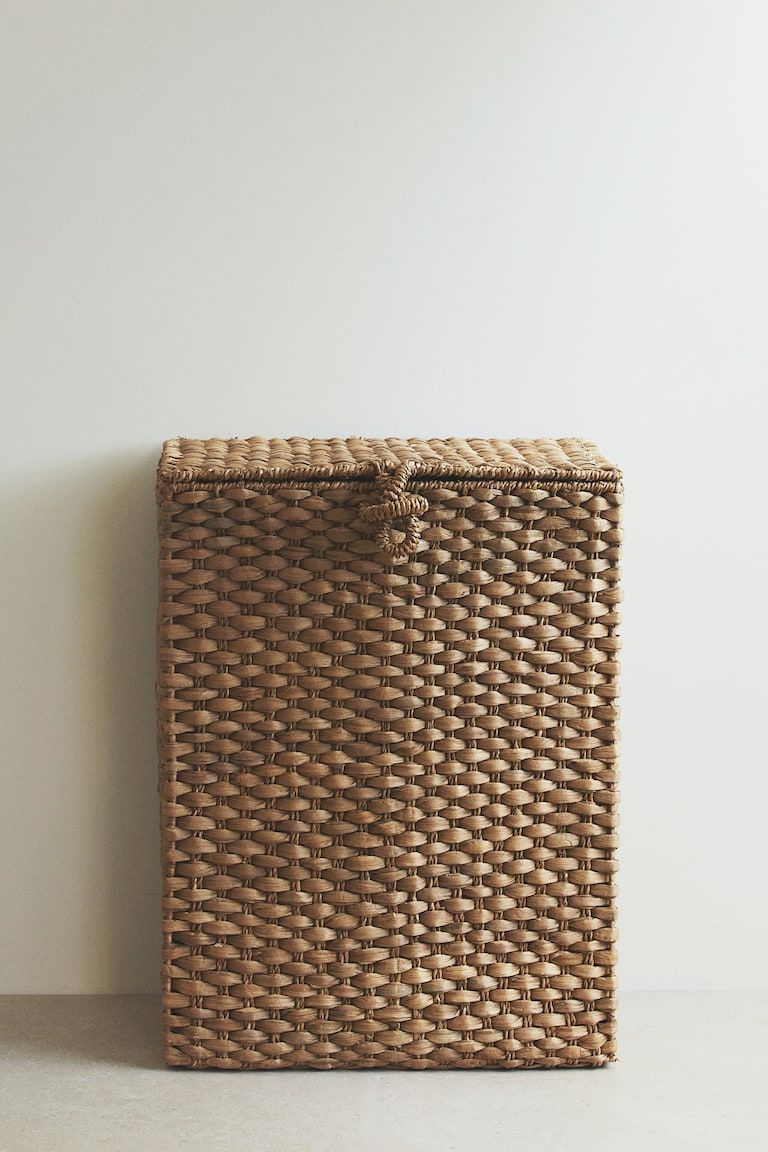 Straw Laundry Basket
